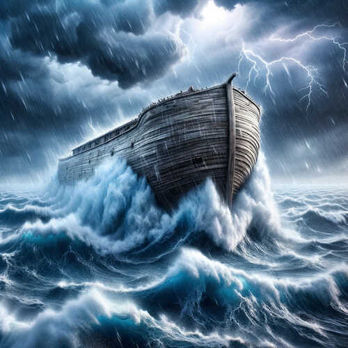 Bible Art - Noah's Ark